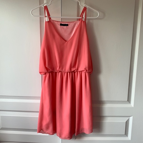 Pink Mini Dress - Picture 1 of 3